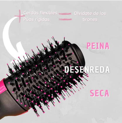 Cepillo 3 en 1™️ Peina - Seca - Alisa